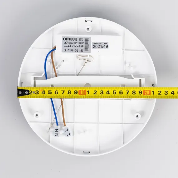 CL712242N Тао Черный Св-к Накл. LED 24W*4000K