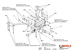 Фаркоп IMIOLA V.014 Volvo S40 2004-2012(паспорт и сертификат в комплекте)(без электрики)