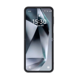 Чехол для Samsung Galaxy Z Flip 6 с прозрачной матовой задней панелью WLONS