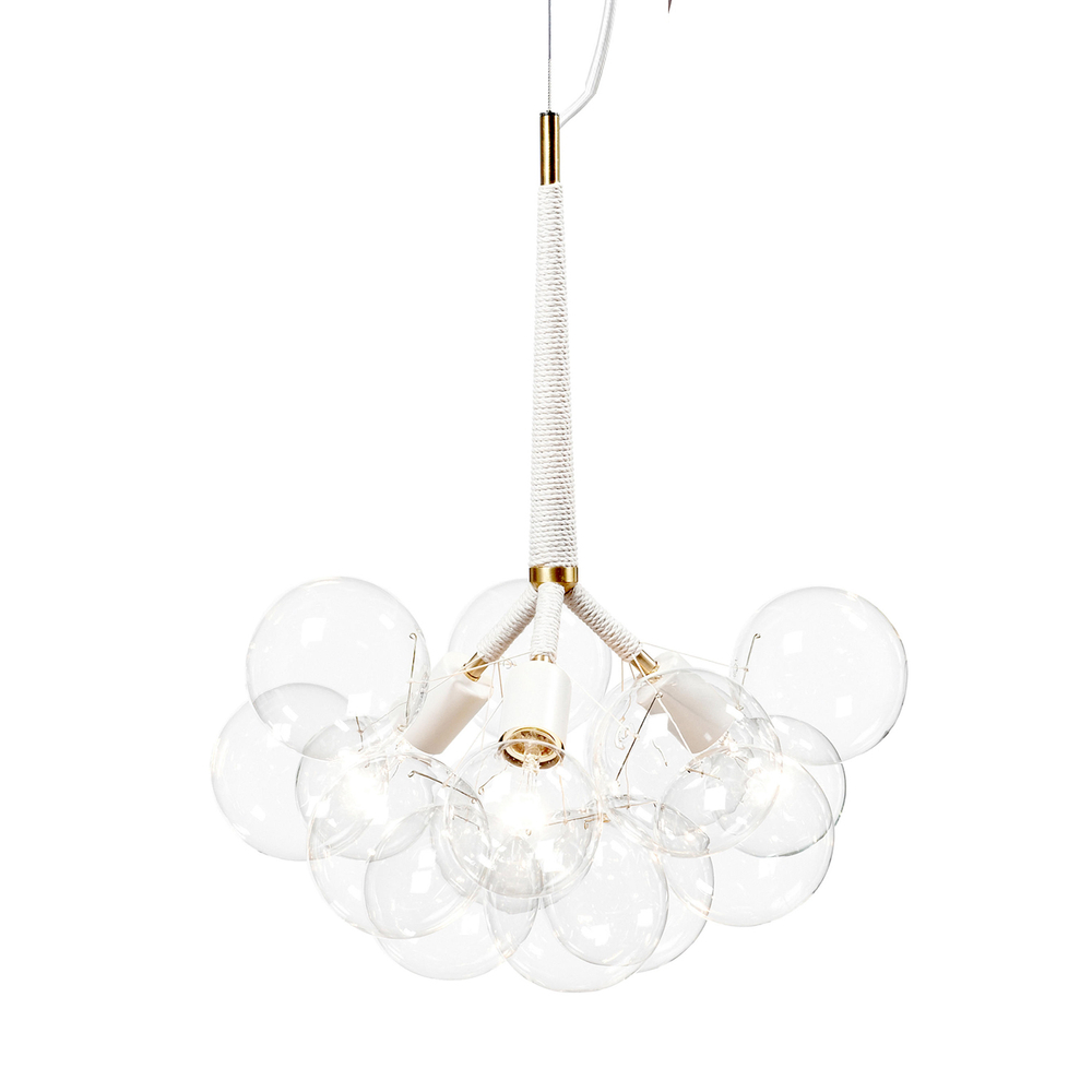 Chandelier   Original Bubble by Pelle (White)