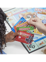 Hasbro: Игра настольная Монополия Джуниор с банковскими картами E1842 — Gaming Junior Monopoly Electronic Banking — Хасбро