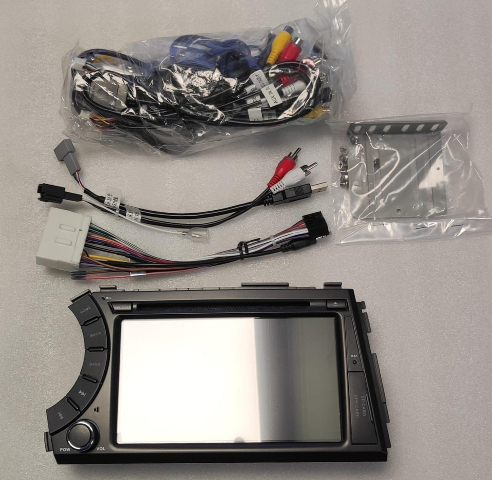 Магнитола для SsangYong Actyon 2005-2010, Kyron, Actyon Sports 2006-2016 - Carmedia MKD-7061-S10 Android 12, ТОП процессор, 4Гб+64Гб, CarPlay, SIM-слот