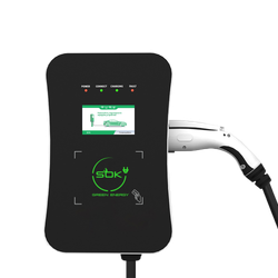 Зарядная станция S'OK Green Energy M3W Series Wallbox EV Charger, 3 фазы, 22 кВт, 32a/380v (SM3W32232542-5wf)