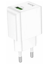 Зарядное устройство HOCO C98A 18W QC3.0 3A USB White