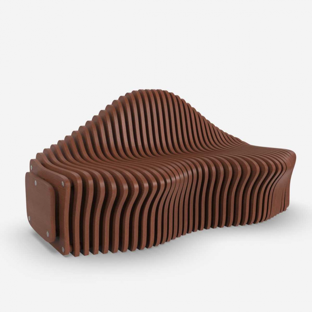 Параметрическая скамейка SKP-04