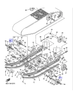 Ролик подвески гусеничного трака 8ES4731000