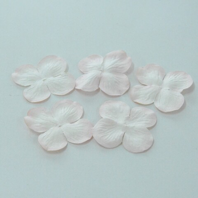 Гортензия 4см бледно-розовая набор 5шт.