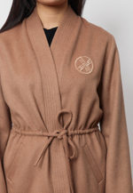 Шапан шерстяной на кулиске MURA SYZYGY CAMEL