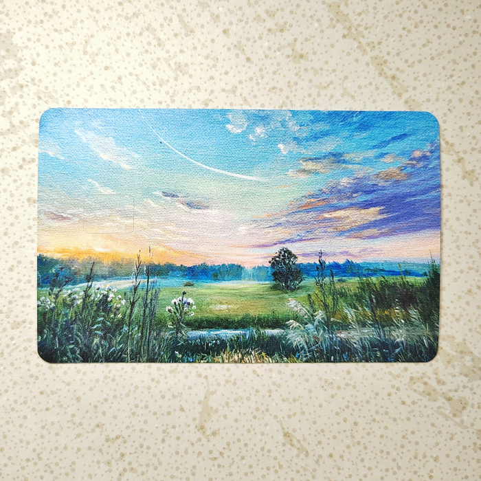 Наклейка на карту "Возвращение домой"