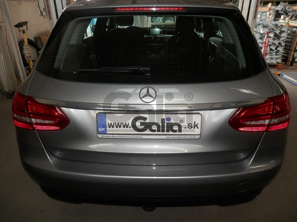 Фаркоп оцинкованный Galia M141A для Mercedes C-Class 2014-(паспорт и сертификат в комплекте)(без электрики)