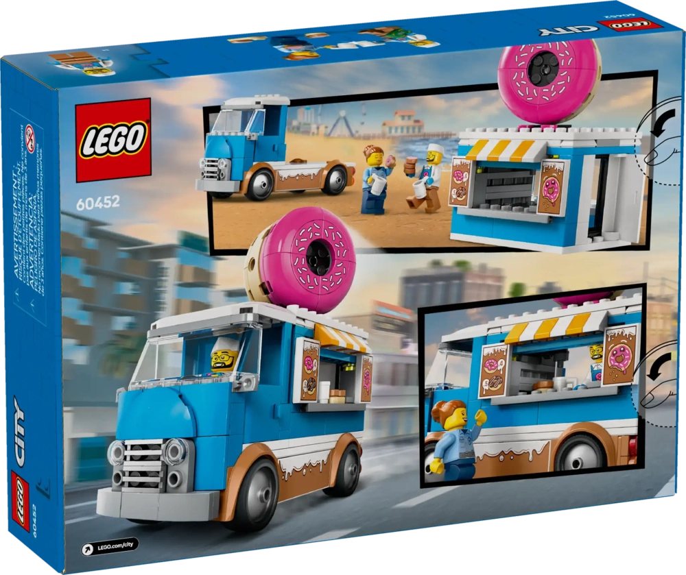 Конструктор LEGO City 60452 Машина с пончиками