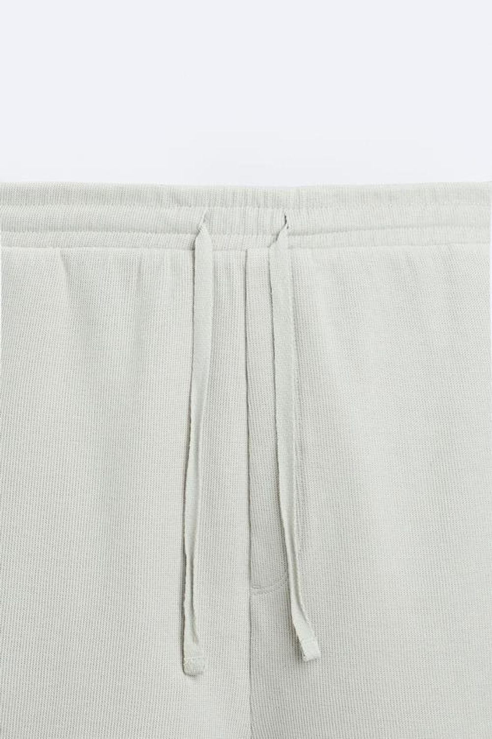 ZARA ШОРТЫ SOFT В РУБЧИК, ГОЛУБОЙ