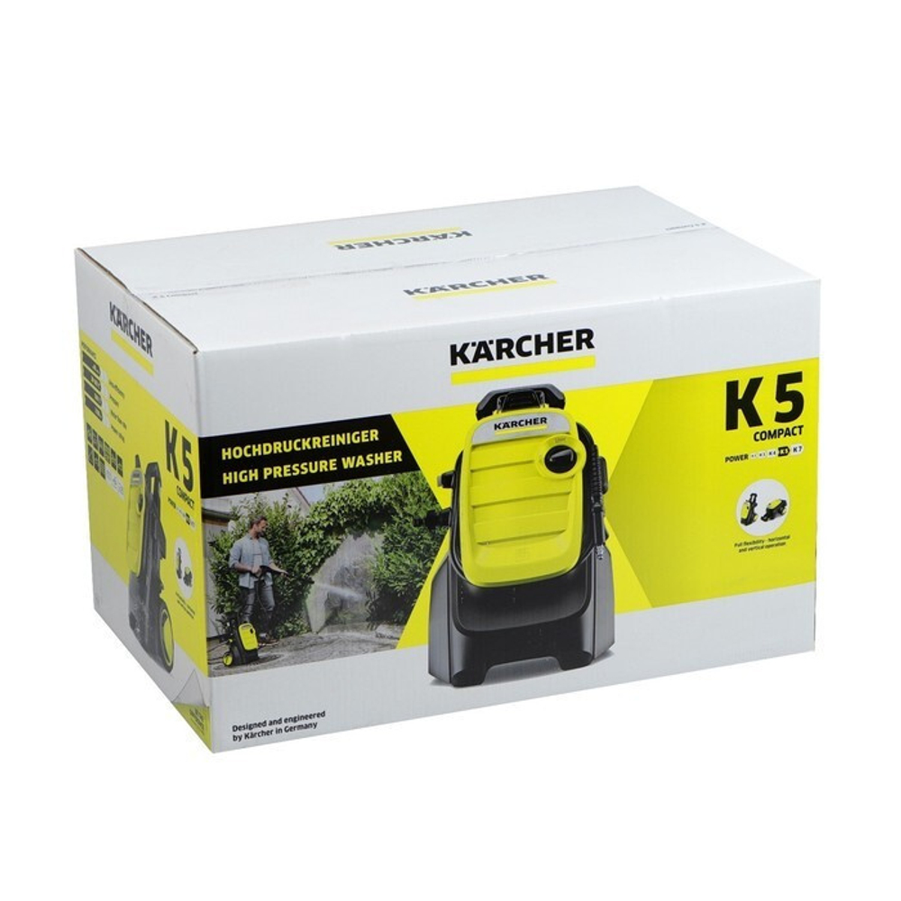 Мойка высокого давления KARCHER K 5 COMPACT HOME 500 л/ч  2.100 кВт с насадкой T-Racer T 5 1.630-753.0