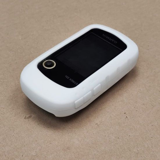 Чехол для Garmin eTrex силиконовый бампер (Белый)