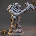 Deathbringer Olan Troka - The Mammoth Ogres of Skull Mountain