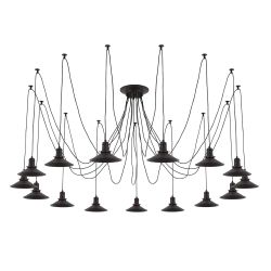 Citilux Эдисон CL451152 Люстра паук Венге