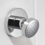 Steinberg Серия 100 Массажная форсунка 1/2“, поворотная, оптимальный поток воды с 5 л/мин., xром 100 4400