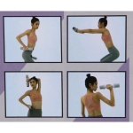 Гантель для фитнеса в наборе Sportage HL-AYL, 2*2 кг