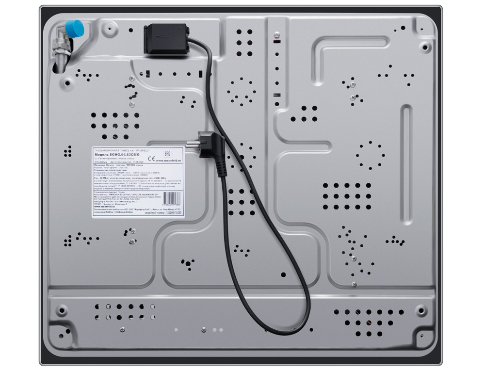 Газовая варочная панель MAUNFELD EGHG.64.63CB/G фото 3