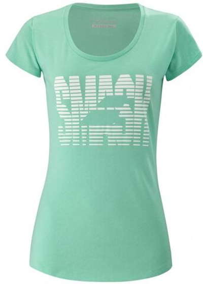 Женская теннисная футболка Babolat Exercise Massange Tee W - Mint
