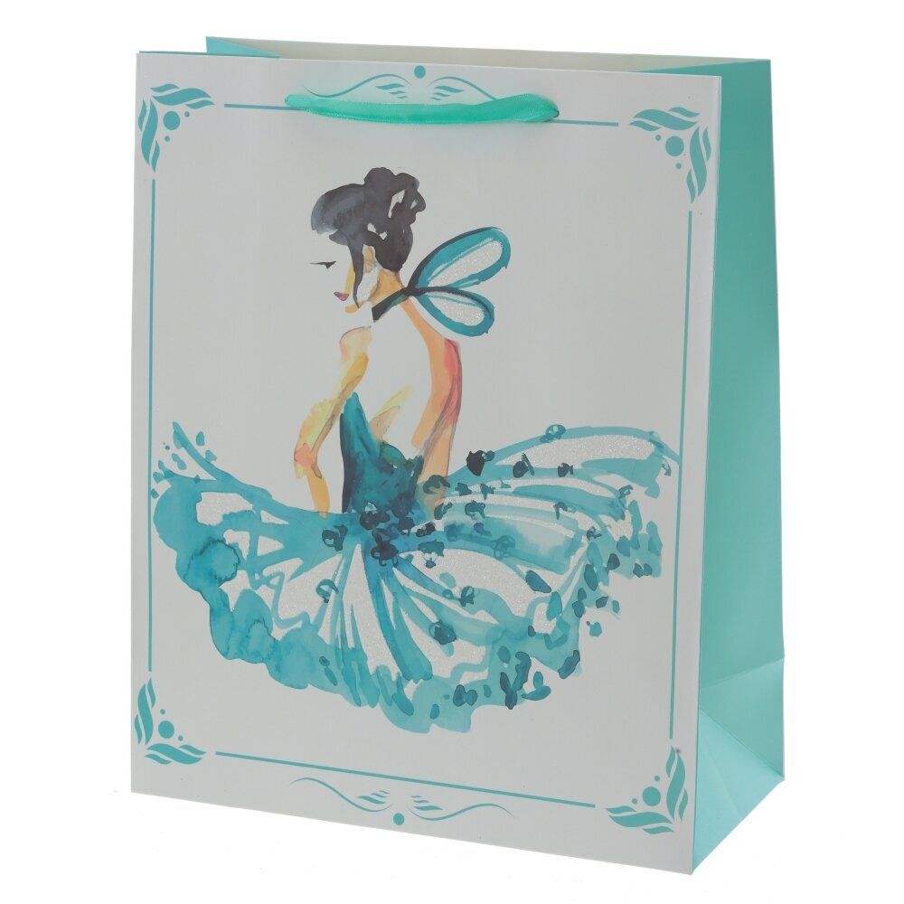 GAEM Пакет подарочный (бумага 210г/м2, блок микс 12шт), L26 W12 H32 см, 4в.