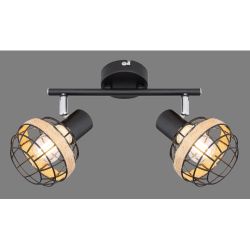 Светильник настенно-потолочный спот Rivoli Fedora 7033-702 2 х E14 40 Вт поворотный