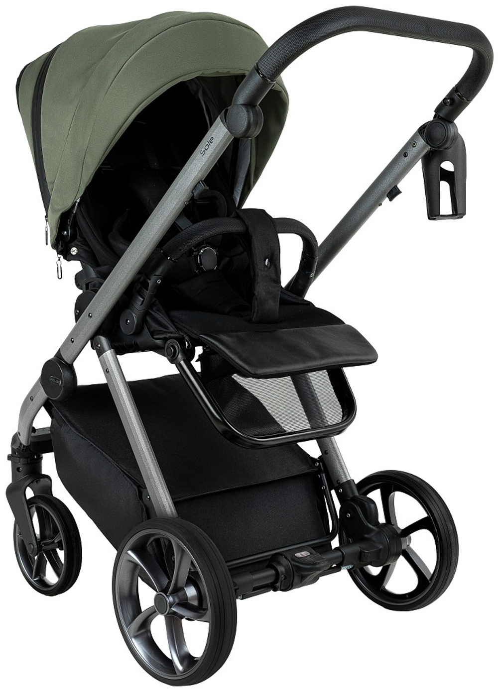 Детская коляска Pituso Sole 2 в 1 PMPT/022 Field Green