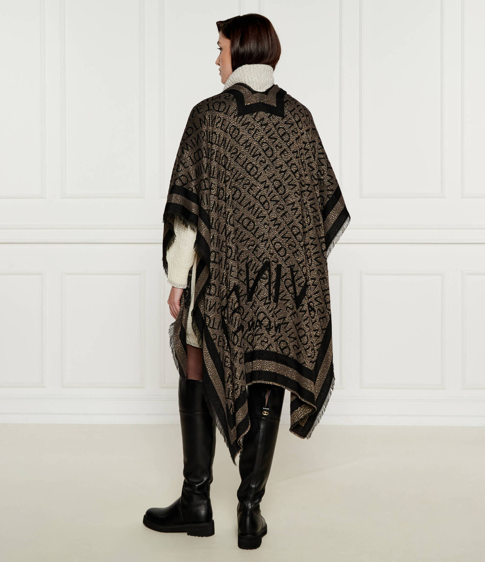 Пончо TWINSET - черный(242TO504A)