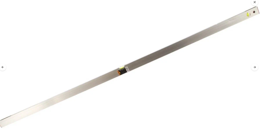 Уровень алюминиевый Sparta 1800 мм, 2 глазка, линейка 35118