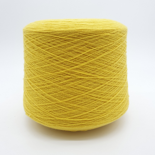 Пряжа Botto Giuzeppe FLAIR SPA (100% кашемир) 1400 м/ 100 гр, лимонно-желтый