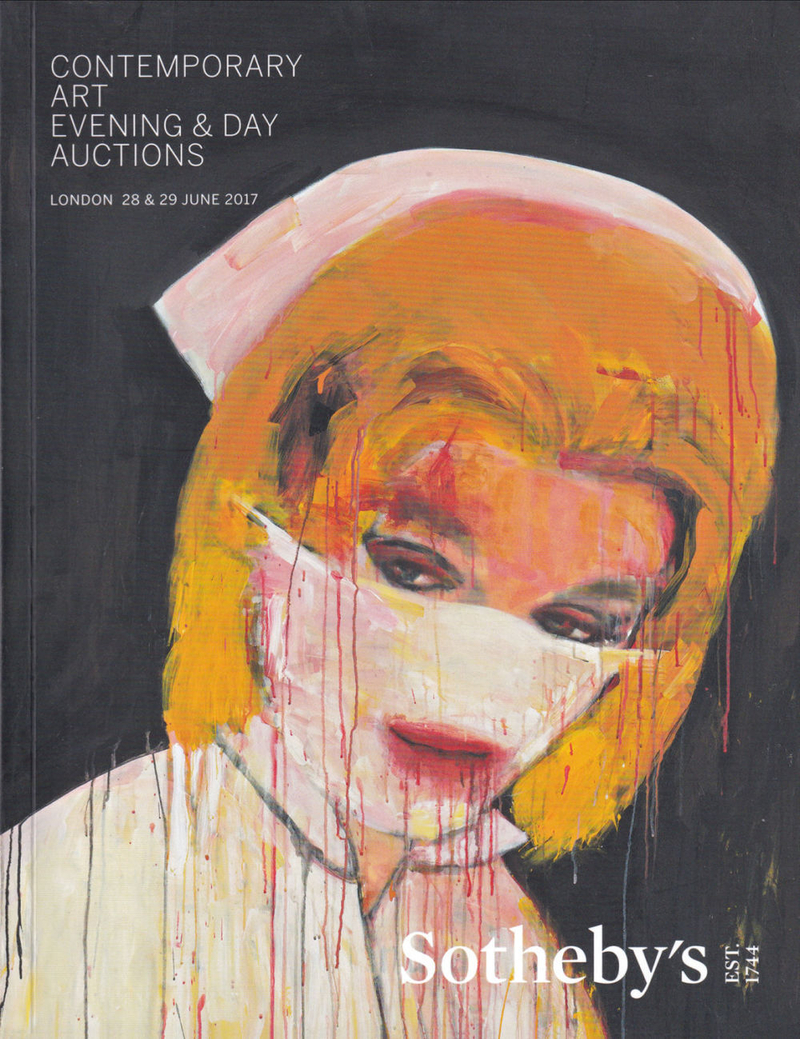 Мини-каталог аукциона Sotheby's, Лондон, Современное искусство: вечерний и дневной аукционы от 28 и 29 июня 2017 года