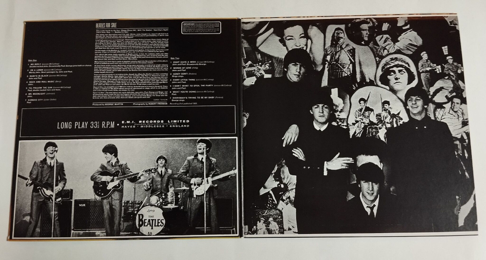 Винтажная виниловая пластинка LP The Beatles For Sa le (Japan 1979) (No Obi)