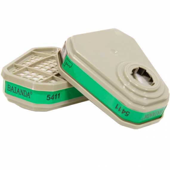 Противогазовый фильтр BAIANDA 5411 K1, многоразовый, 1 шт