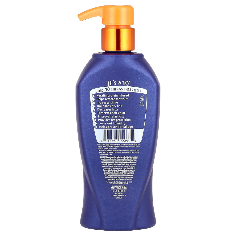 It's a 10, Miracle Shampoo, Plus Keratin®, 295,7 мл (10 жидк. унц.)