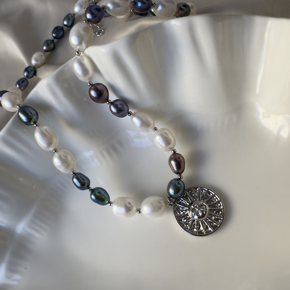 Колье с речным жемчугом от Викторинэль