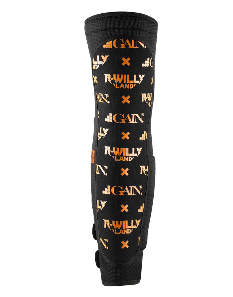 Защита колена-голени GAIN x R WILLY LAND &quot;PROGRESSION&quot; Knee/Shin Combo Wraps, KIDS SIZE, размер XXS-XS GAIN NEW