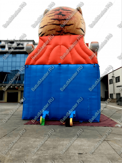 Надувная горка "Большой тигр", 15*7*10 м