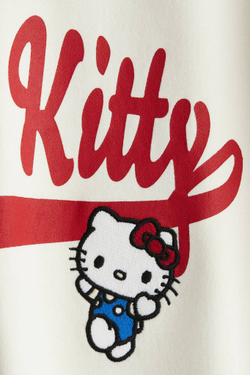 H&M Толстовка с принтом, белый