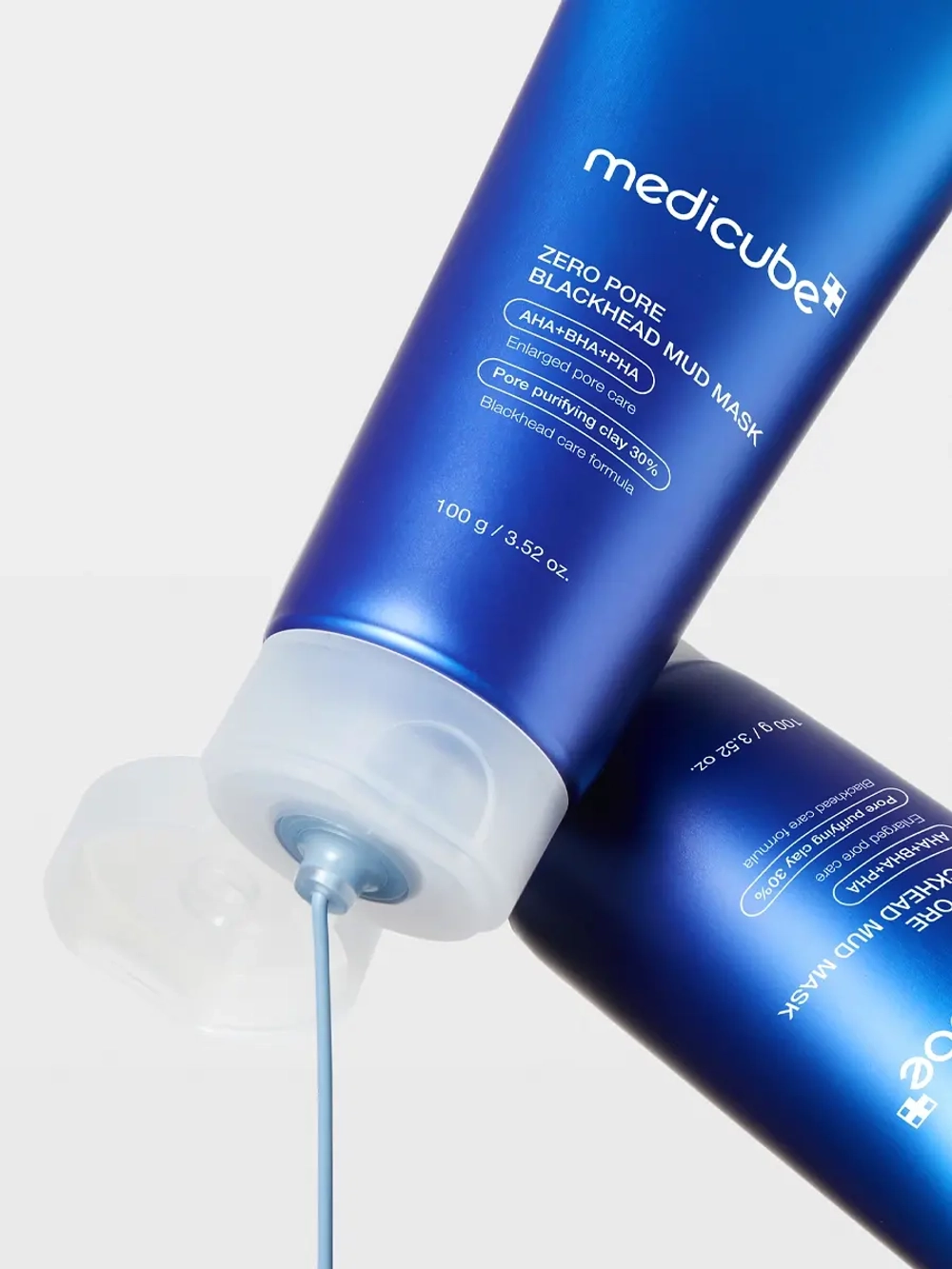 Medicube Глиняная маска с комплексом кислот для глубокого очищения пор Zero Pore Blackhead Mud Mask 100 гр