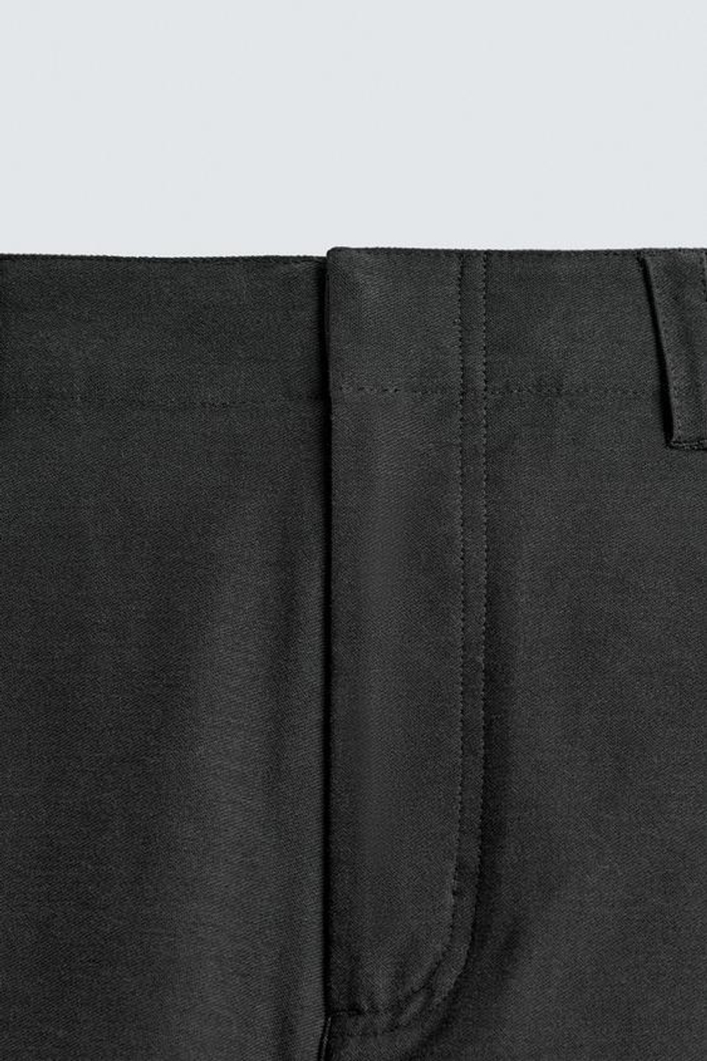 ZARA БРЮКИ BALLOON FIT, АНТРАЦИТОВО-СЕРЫЙ