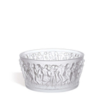 Ваза для фруктов Lalique Bacchantes прозрачная, 29 см