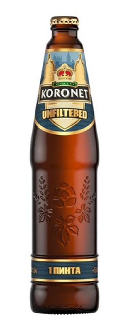 Пиво Лидское "Koronet UNFILTERED" 0,568л. пинта