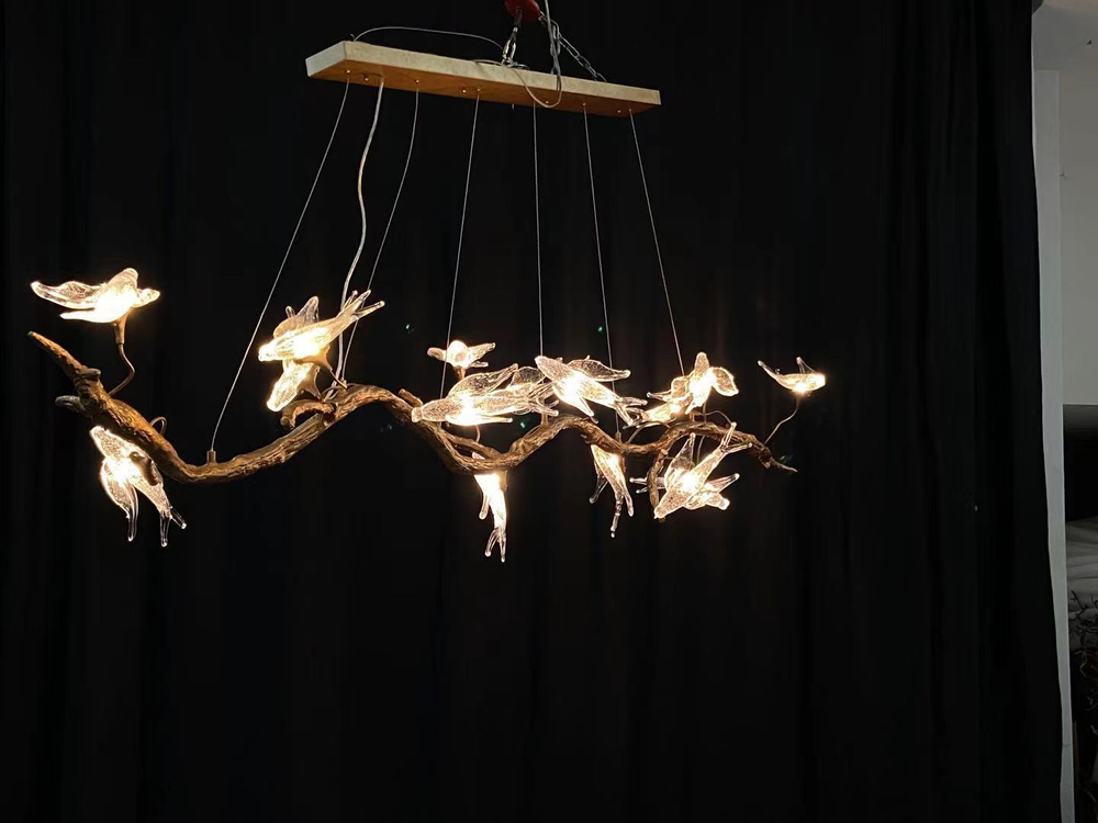 люстра Voa Branch Copper L100