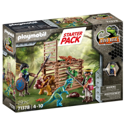 Playmobil — Стартовый набор «Освобождение трицератопса» 71378 / артикул   71378  / GTIN 4008789713780