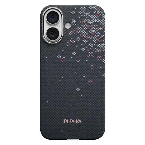 Чехол Pitaka Edge Case для iPhone 17, Полночный чёрный | Midnight Black