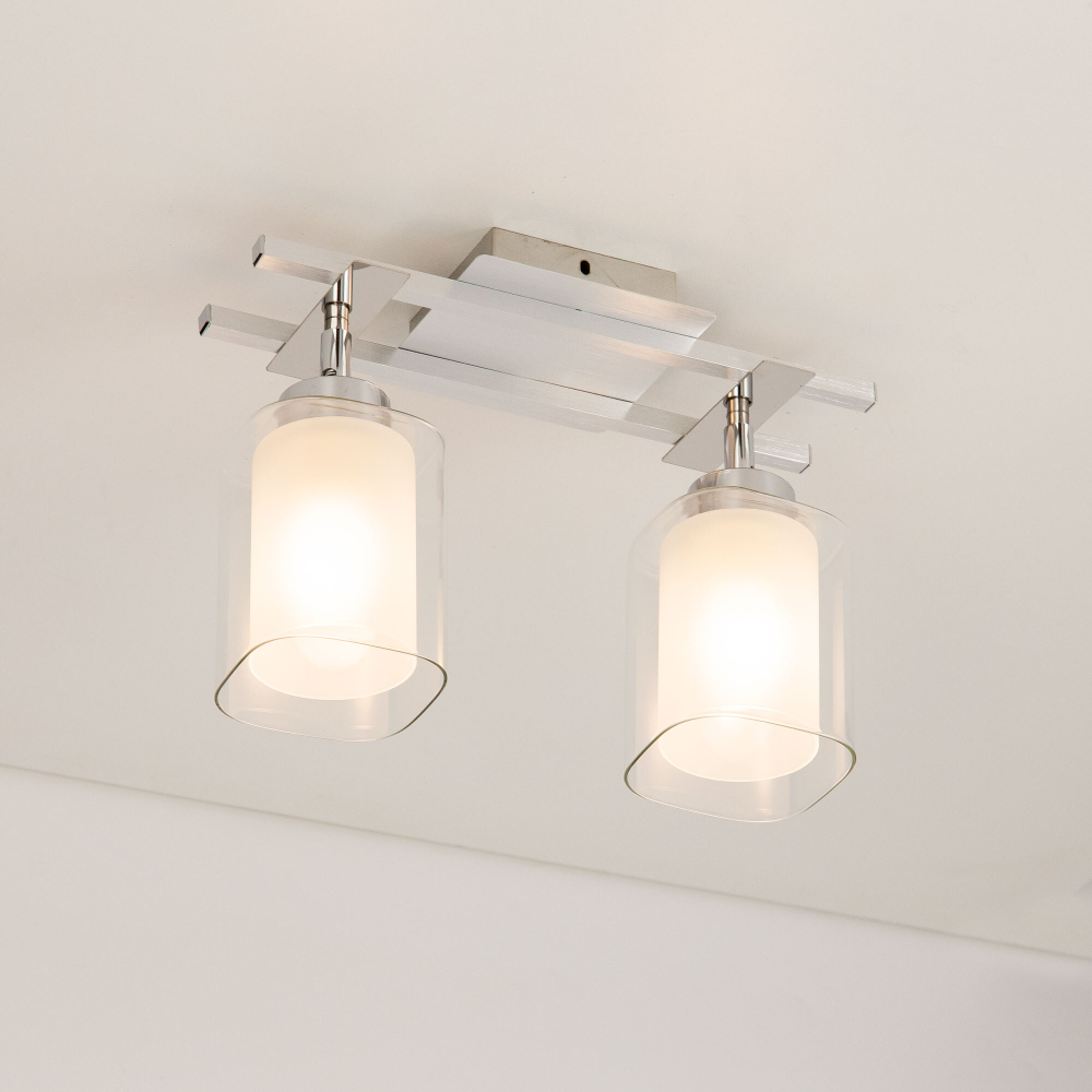 Citilux Риволи CL104120 Люстра с поворотными плафонами Алюминий