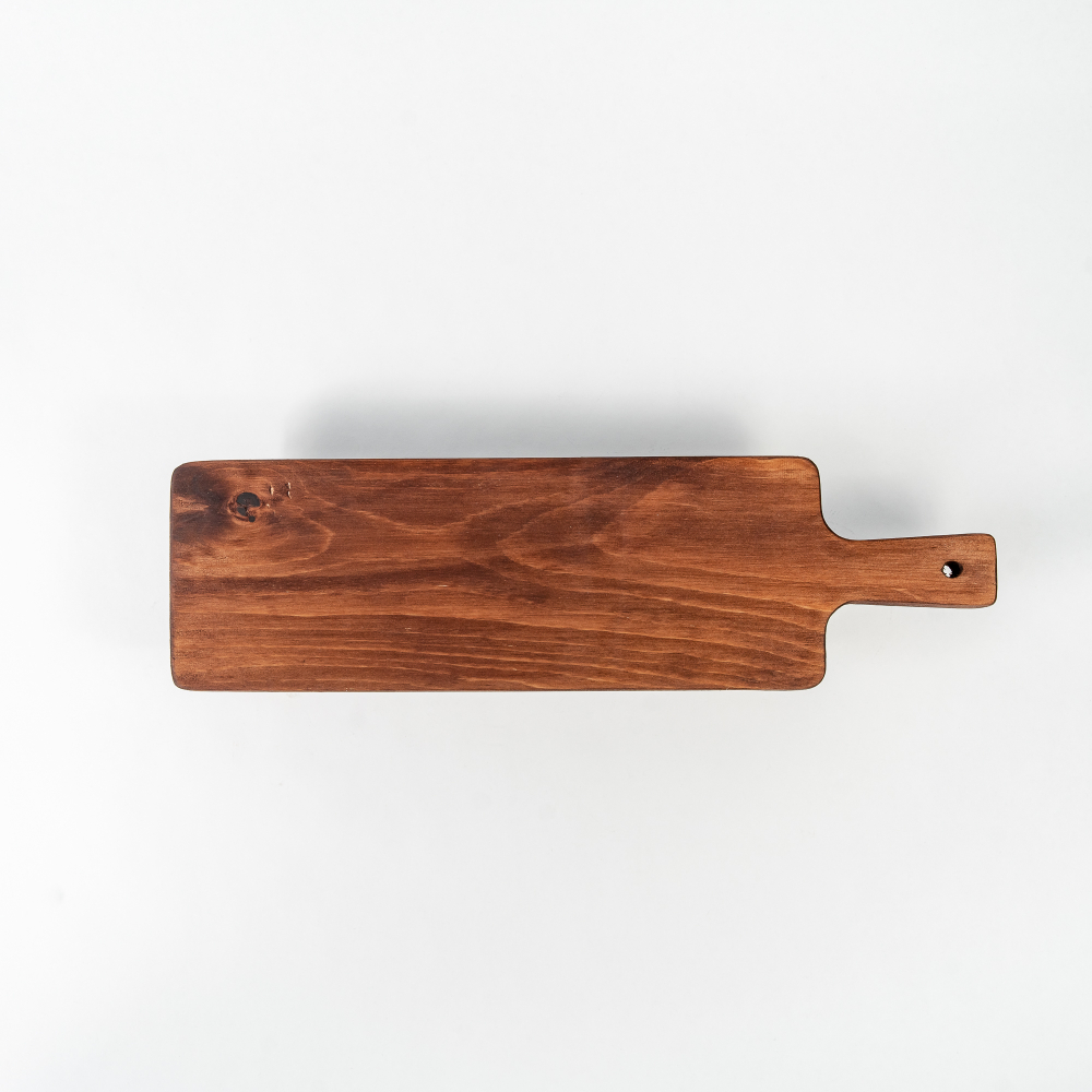 Деревянная сервировочная  доска для подачи блюд и закусок из древесины кедра. Art of Siberia. RD9