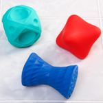 7038994 Набор игрушек для игры в ванне «Геометрические формы», 6 игрушек, цвет МИКС