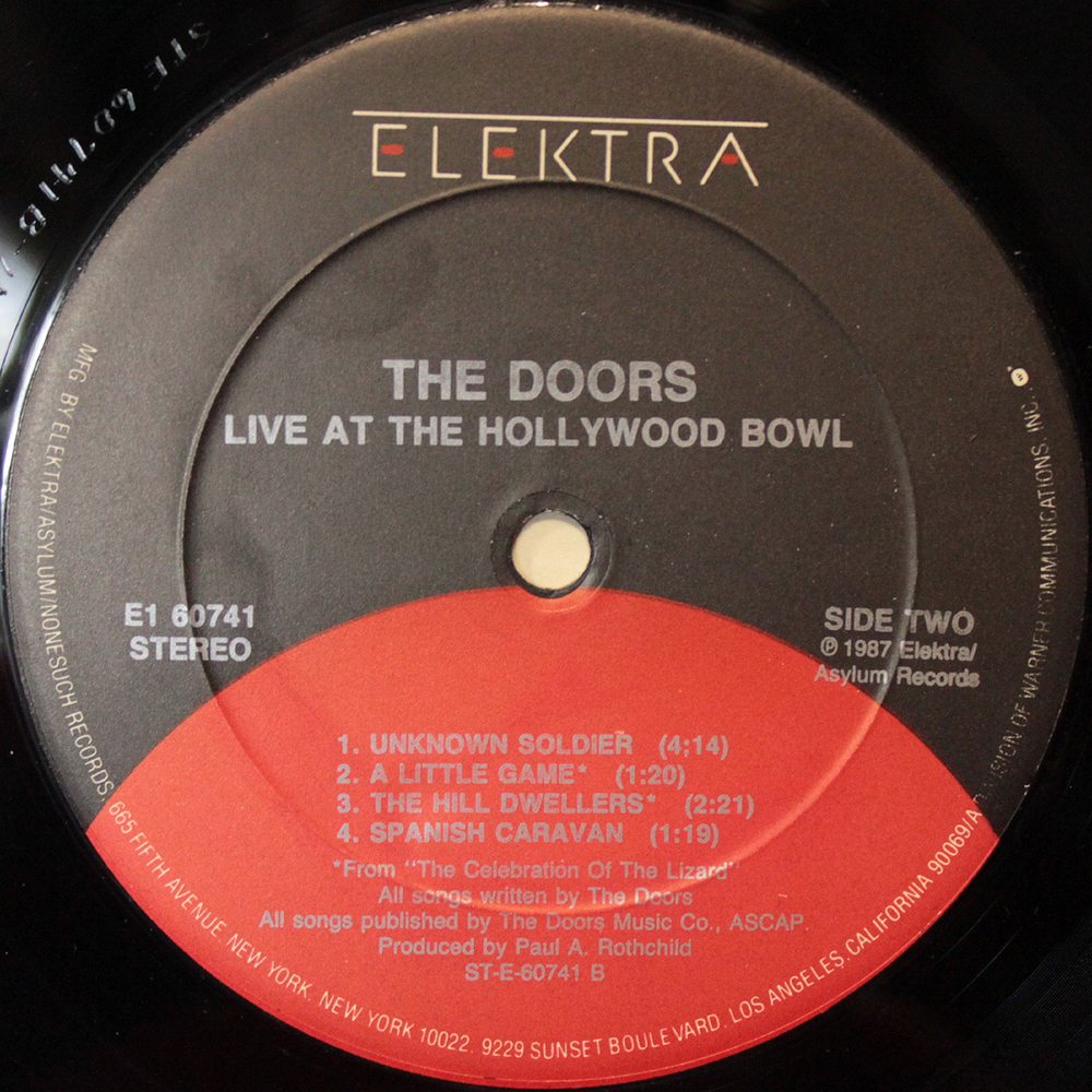 The Doors / Live At The Hollywood Bowl (LP)