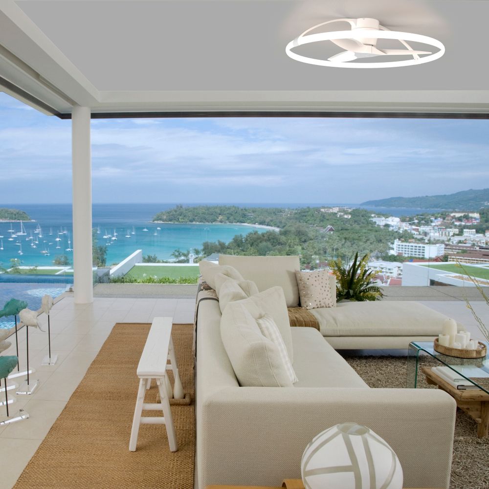 7530 Люстра потолочная-вентилятор NEPAL